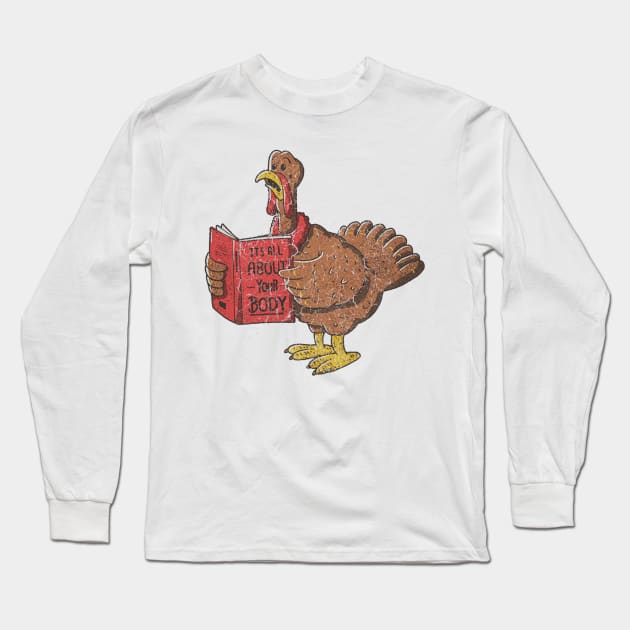 CHICKEN PROBLEM Long Sleeve T-Shirt by Vikinoko Micro Photography